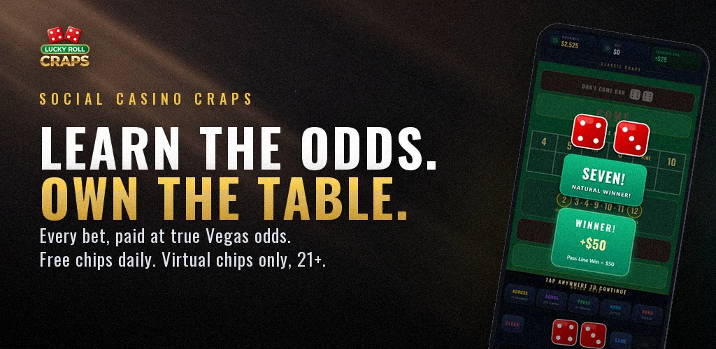 Lucky Roll Craps feature graphic