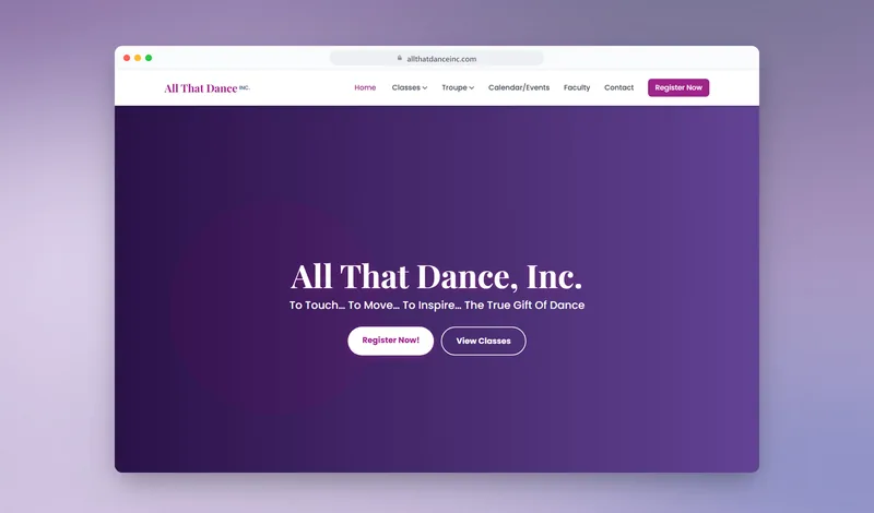 All That Dance website