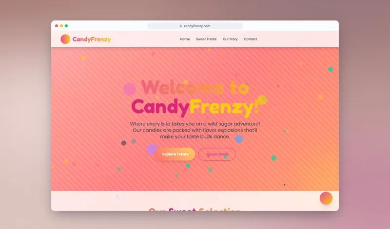 CandyFrenzy website