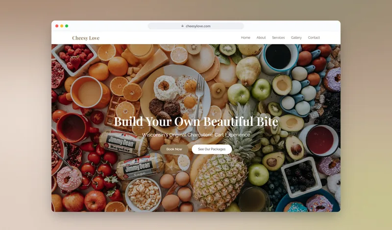 Cheesy Love website