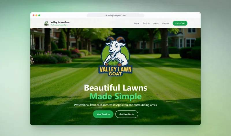 Valley Lawn Goat website